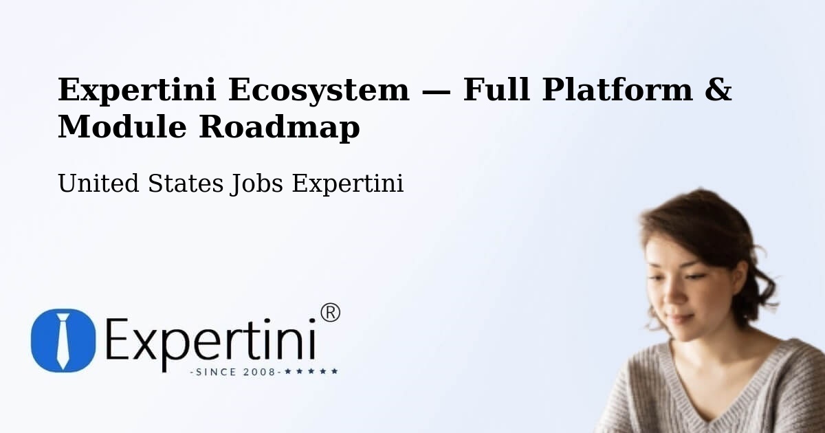Expertini Ecosystem — Full Platform & Module Roadmap – Coco